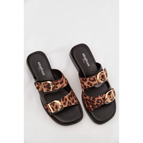  Dámske šľapky BOTO DANELLE 41335 TIGER/BLACK 