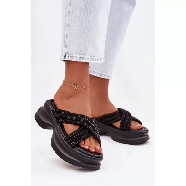  Dámske šľapky BOTO LIORINE 42034 BLACK 