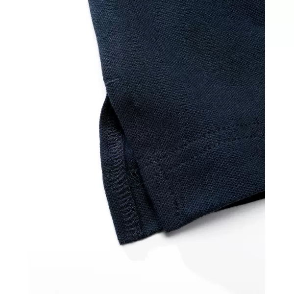  Pánske tričko s golierom BRANDIT 4215 NAVY 