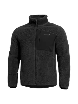 Mikina PENTAGON SUMMIT SHERPA FLEECE K08063 ČIERNA