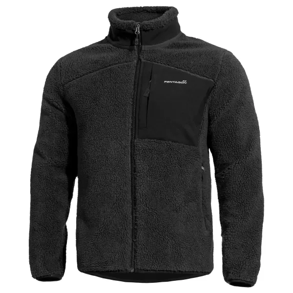  Mikina PENTAGON SUMMIT SHERPA FLEECE K08063 ČIERNA 