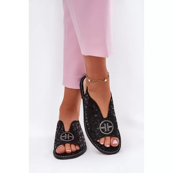  Dámske sandále S.BARSKI KV51-094 BLACK 