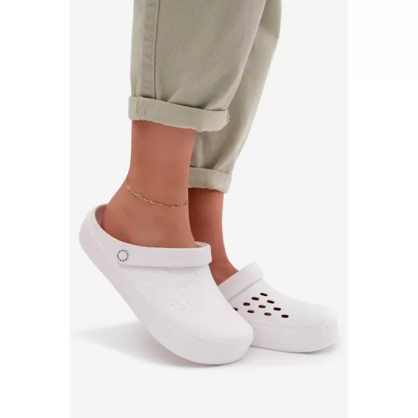  Dámske šľapky BIG STAR TT274A081 WHITE Big Star Shoes 