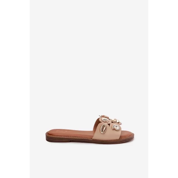  Dámske šľapky BOTO NALOTHIEL 37789 BEIGE 