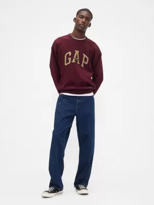 Pánska mikina GAP LOGO SWEATSHIRT 821259-02 TUSCAN RED