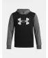 Chlapčenská mikina UNDER ARMOUR UA RIVAL FLC CBLCK GRPHC HD 6004994-001 ČIERNA