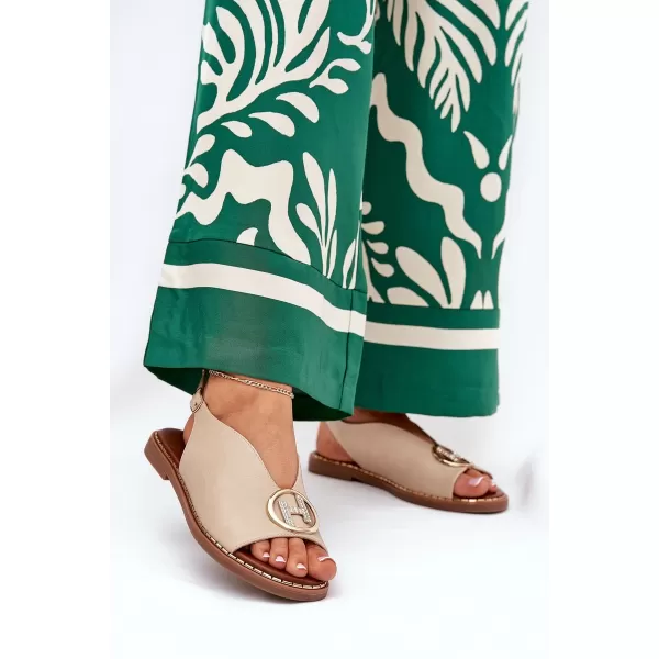  Dámske sandále BOTO ISELIRIA 35832 BEIGE 