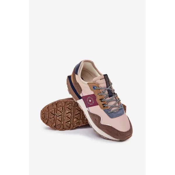  Pánske tenisky BIG STAR RR174475 BEIGE Big Star Shoes 