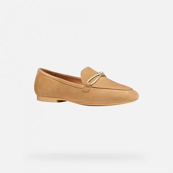  Dámske mokasíny GEOX NEW PALMARIA G012919 BÉŽOVÁ 