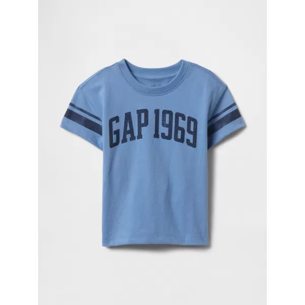  Detské tričko GAP BETTER LOGO TEE 738280-00 SOFT CORNFLOWER 