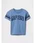 Detské tričko GAP BETTER LOGO TEE 738280-00 SOFT CORNFLOWER