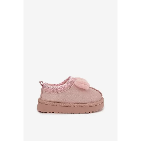  Detské snehule BOTO DAVEN 40657 PINK 