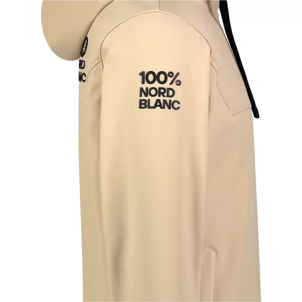  Pánska softshellová mikina NORDBLANC CANOPY NBSSM8340 BÉŽOVÁ 