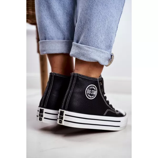  Dámske tenisky BIG STAR GG274012 BLACK Big Star Shoes 