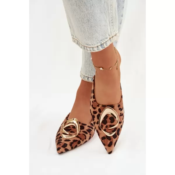  Dámske šľapky BOTO GALVELLA 41296 LEOPARD 