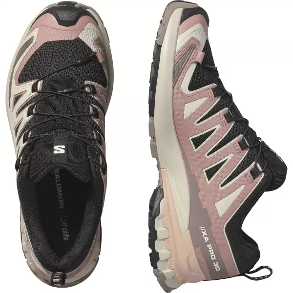  Dámske topánky SALOMON XA PRO 3D V9 W L47882800 BLACK/BURLWOOD/MAHOGANY ROSE 