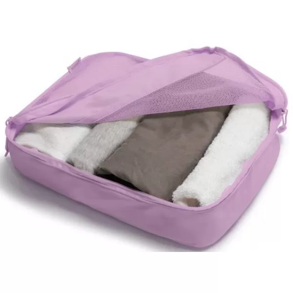  Kufor HEYS Ecotex Packing Cube 5 Pc Set LILAC BLOSSOM 