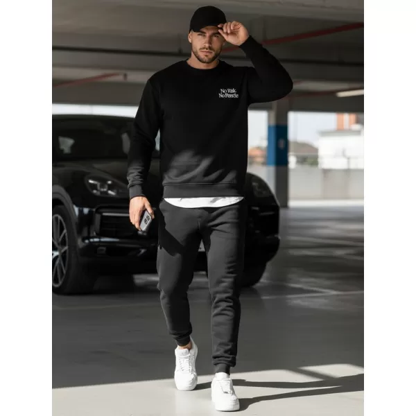  Pánska mikina DSTREET BX5947 ČIERNA 