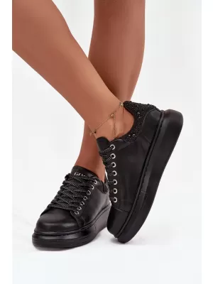 Dámske topánky GOE OO2N4004 BLACK