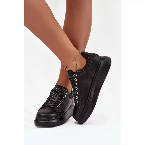  Dámske topánky GOE OO2N4004 BLACK 