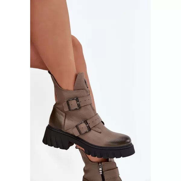  Dámske topánky ZAZOO 60482 BEIGE 