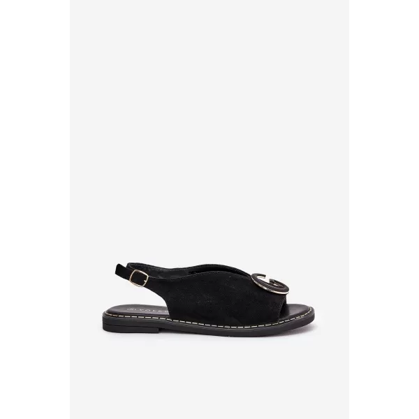  Dámske sandále BOTO KV27-053 35820 BLACK 
