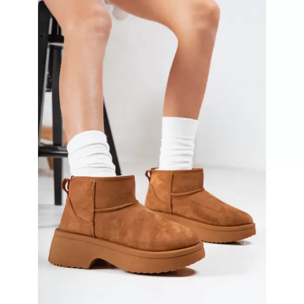  Dámske topánky DSTREET ZY1288 KARAMEL 