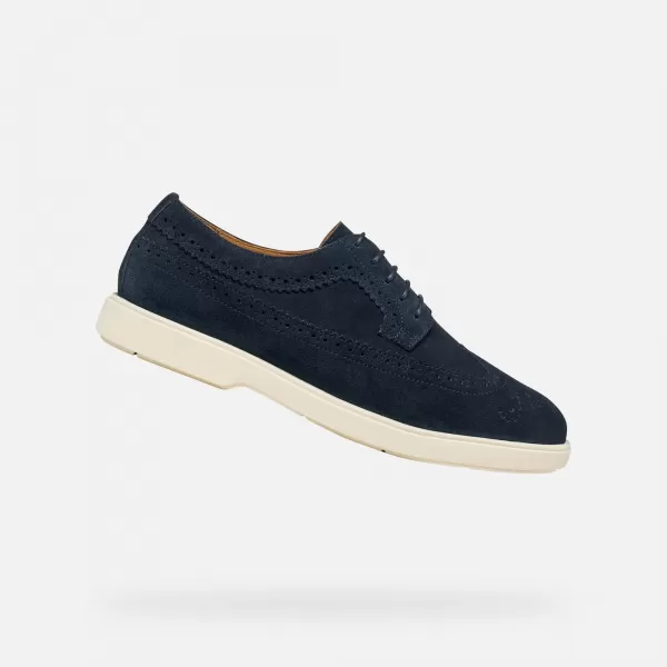  Pánske tenisky GEOX SPHERICA EC17 G014398 TMAVO MODRÁ 