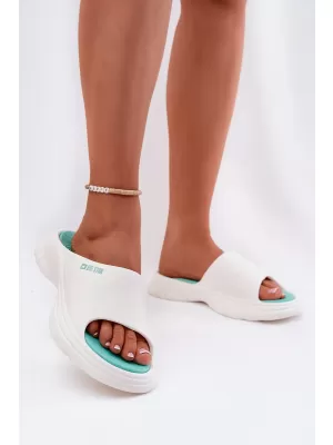 Dámske šľapky BIG STAR RR274A586 WHITE Big Star Shoes
