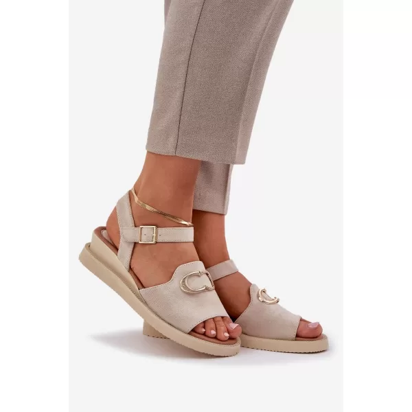  Dámske sandále BOTO SALIANES 35760 BEIGE 