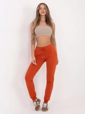 Dámske tepláky BASIC FEEL GOOD RV-DR-5040.07X DARK ORANGE