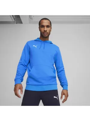 Pánska mikina PUMA TEAMGOAL CASUALS HOODY 658618_02 IGNITE BLUE/ ZAPÁLIŤ MODRÁ/PUMA BIELA