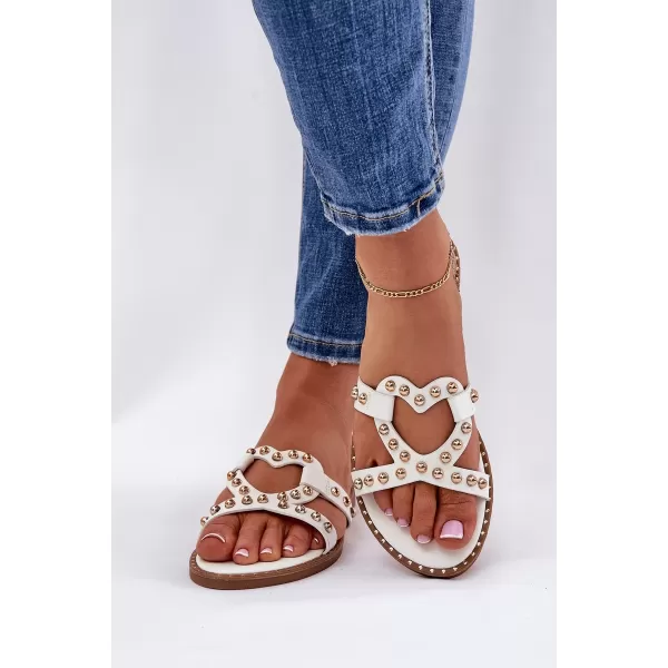  Dámske šľapky BOTO ADIVRAE 35839 WHITE 