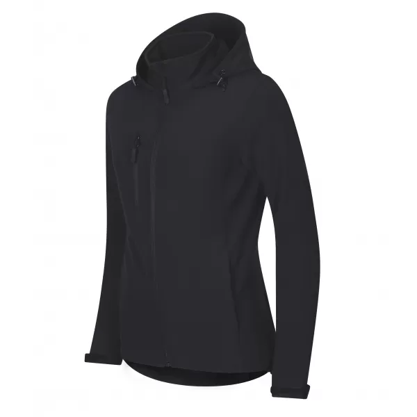  Dámska softshellová bunda ALTISPORT NoPrint NP/ALW945 EBONY GRAY 