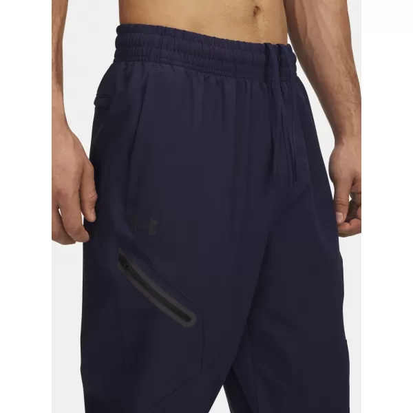  Pánske tepláky UNDER ARMOUR UA UNSTOPPABLE WOVEN JOGGER 1388823-410 MODRÁ 