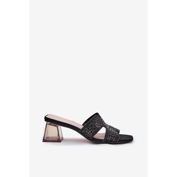  Dámske šľapky VINCEZA 62230 BLACK 