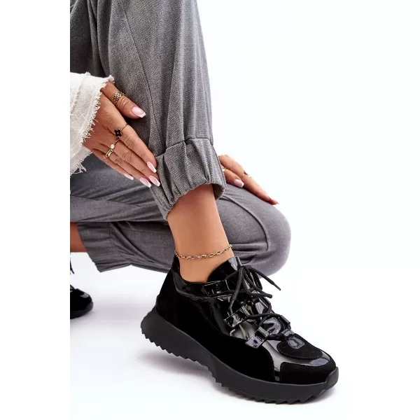  Dámske topánky ZAZOO M01/2 BLACK 