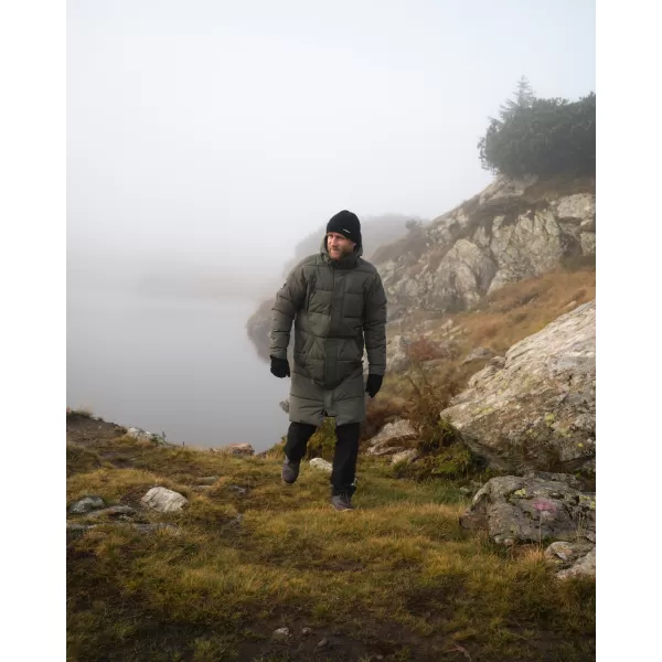  Pánsky zimný kabát NORDBLANC LOOM NBWJM8255 ARMÁDNA ZELENÁ 