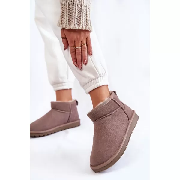  Dámske snehule BOTO SHELIE 22580 KHAKI 