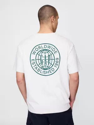 Pánske tričko GAP LOGO TEE 765029-04 CARLS STONE
