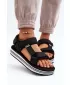 Dámske sandále LEE COOPER LCW-24-05-2753L BLACK/WHITE