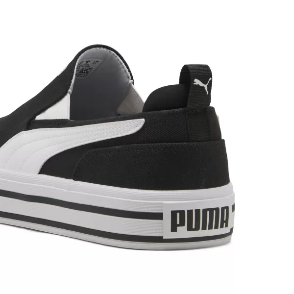  Topánky PUMA COURT CLASSIC VULC SLIPON 400216_02 PUMA BLACK/PUMA WHITE 