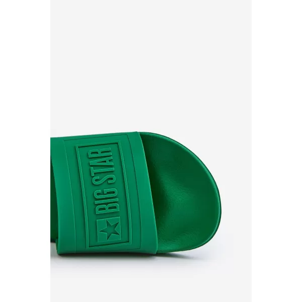  Pánske žabky BIG STAR NN174650 GREEN Big Star Shoes 