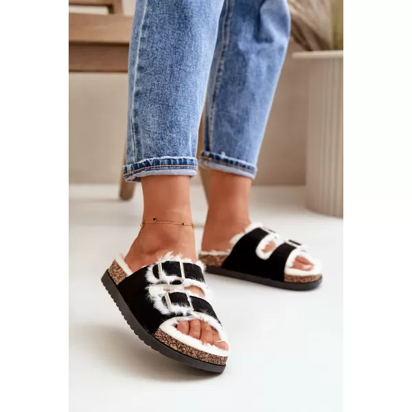  Dámske šľapky BOTO EZILENA 33315 BLACK 