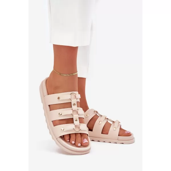  Dámske šľapky BOTO PASIRIELA 37527 BEIGE 