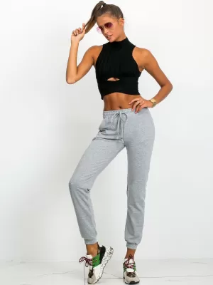 Dámske tepláky BASIC FEEL GOOD RV-DR-5040.08X GRAY