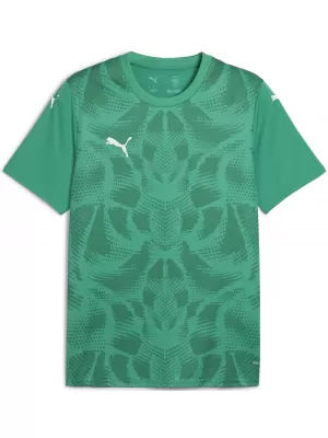 Pánske funkčné tričko PUMA TEAMULTIMATE JERSEY 706280-05 SPORT GREEN/ ŠPORTOVÁ ZELENÁ/PUMA BIELA