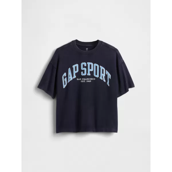  Detské tričko GAP LOGO TEE 780276-01 NAVY UNIFORM 