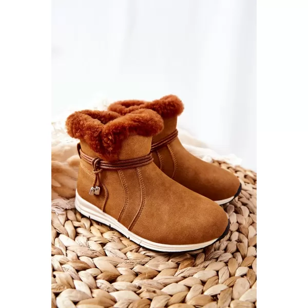  Detské snehule BIG STAR BB374058BS CAMEL Big Star Shoes 