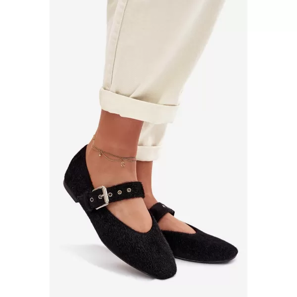  Dámske baleríny BOTO PAMIRA 42070 BLACK 